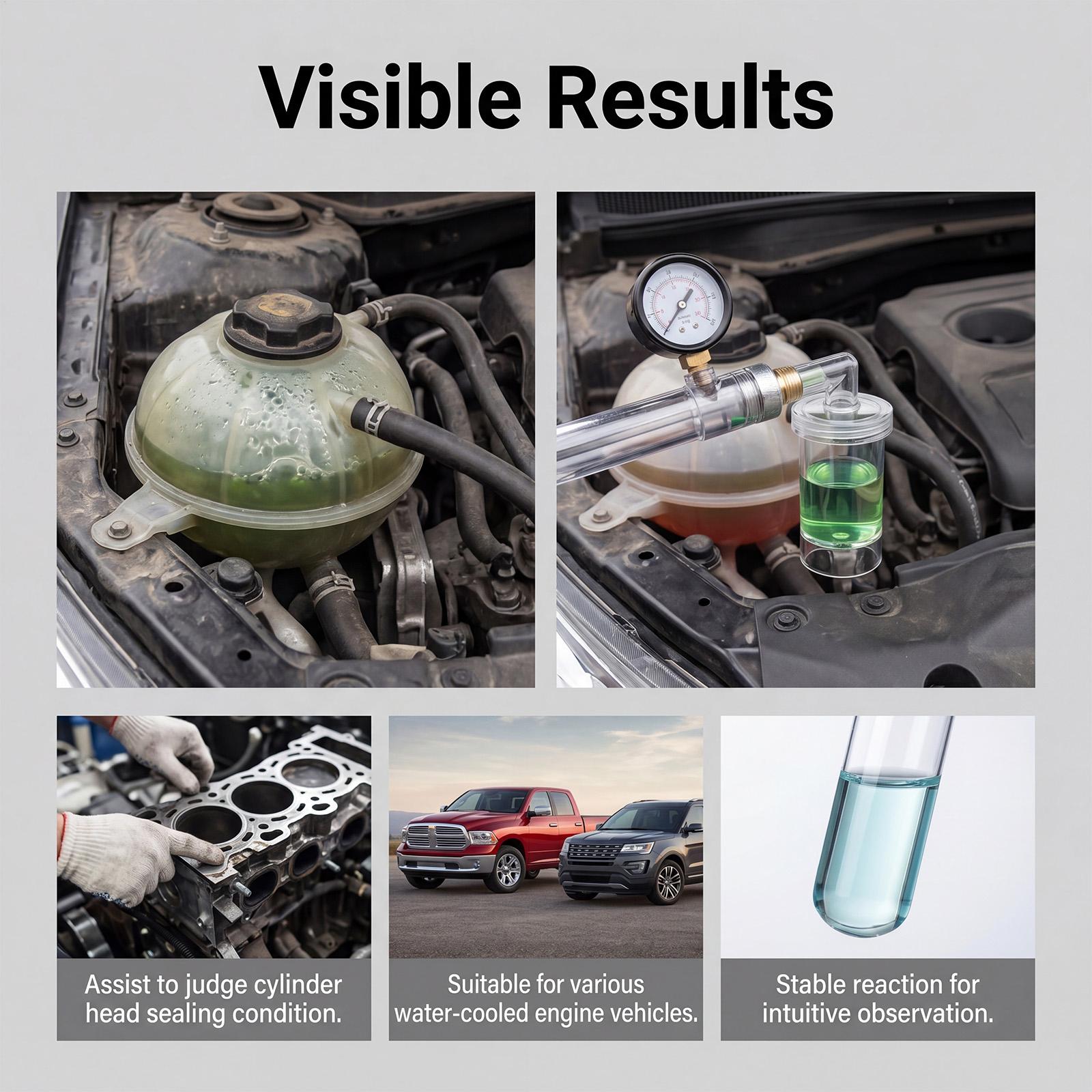 Liquide de test de fuite de co - Auto Repair Shop In avis et prix
